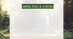 Desktop Screenshot of campinglapascuala.com
